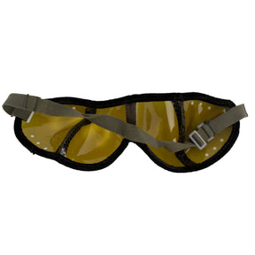 East German Folding Goggles | Yellow Lenses