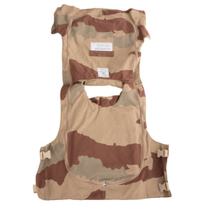 French Desert Camo Flak Vest Plate Carrier | New