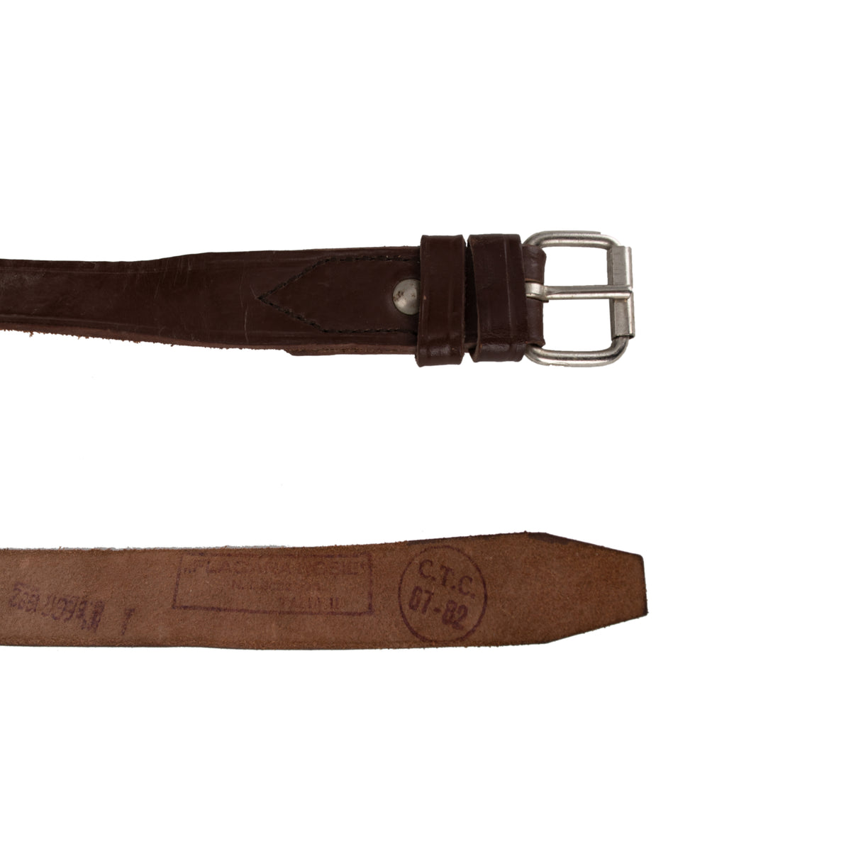 Romanian Surplus Leather Belt | Used
