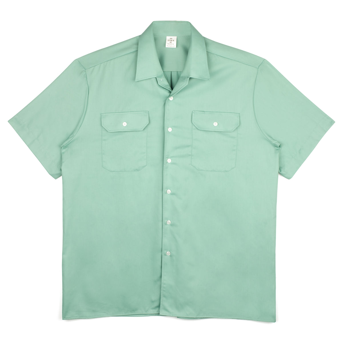German Customs Short Sleeve Shirt | Mint Green