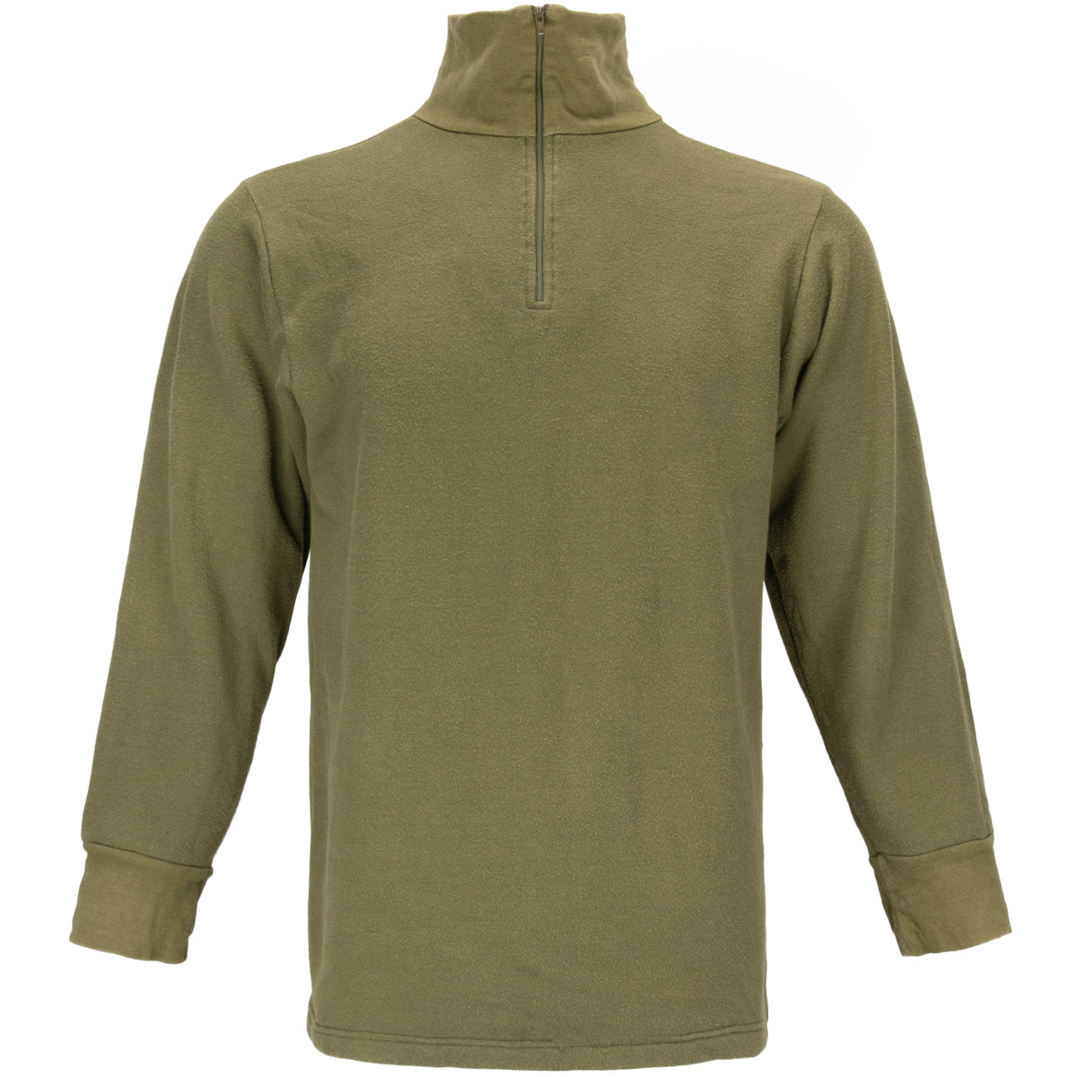 Dutch Army 1/4 Zip Long Sleeve Shirt | Tan