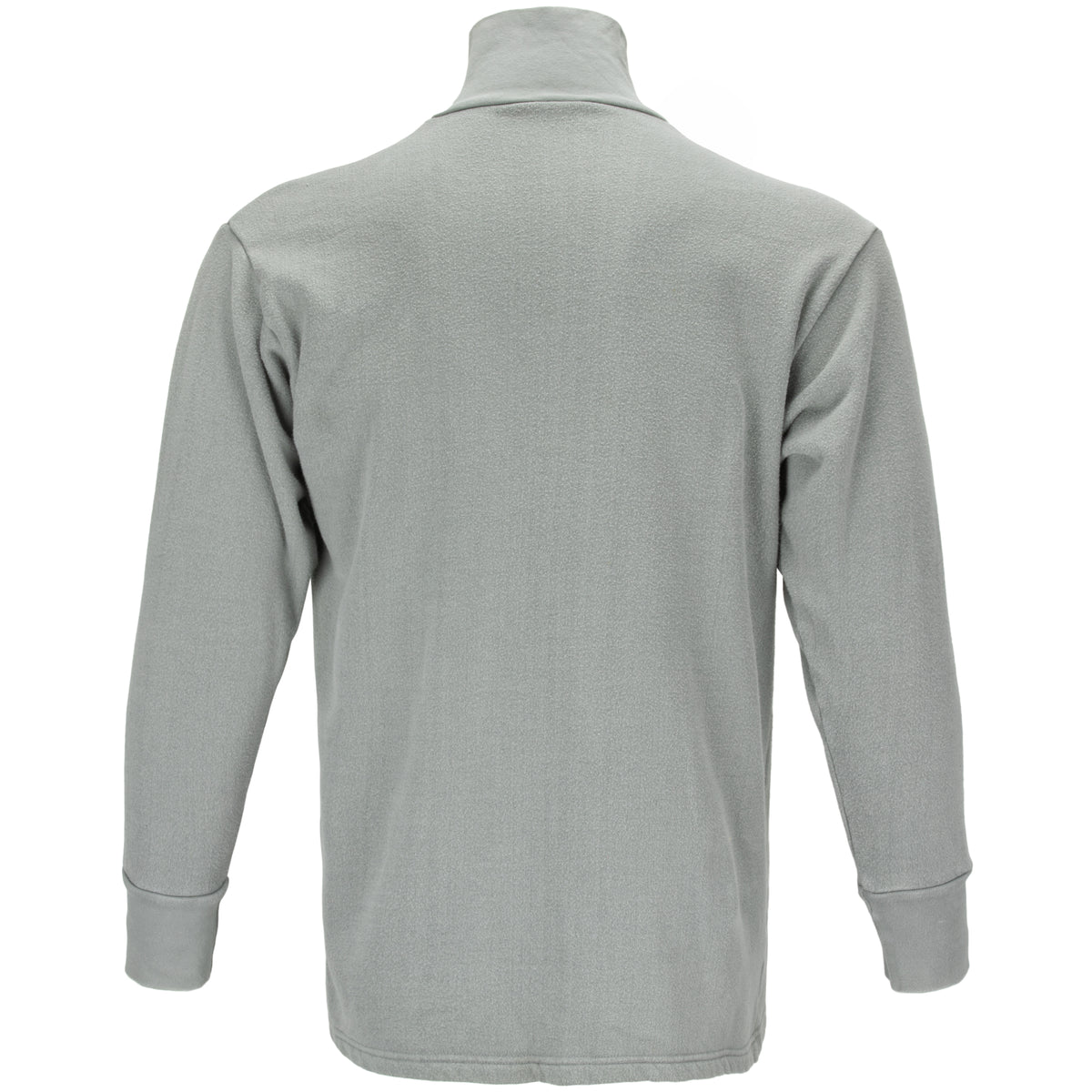 Dutch Army 1/4 Zip Long Sleeve Shirt | Grey