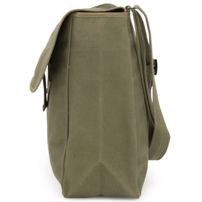 Italian Army Shoulder Bag in Olive Drab Green