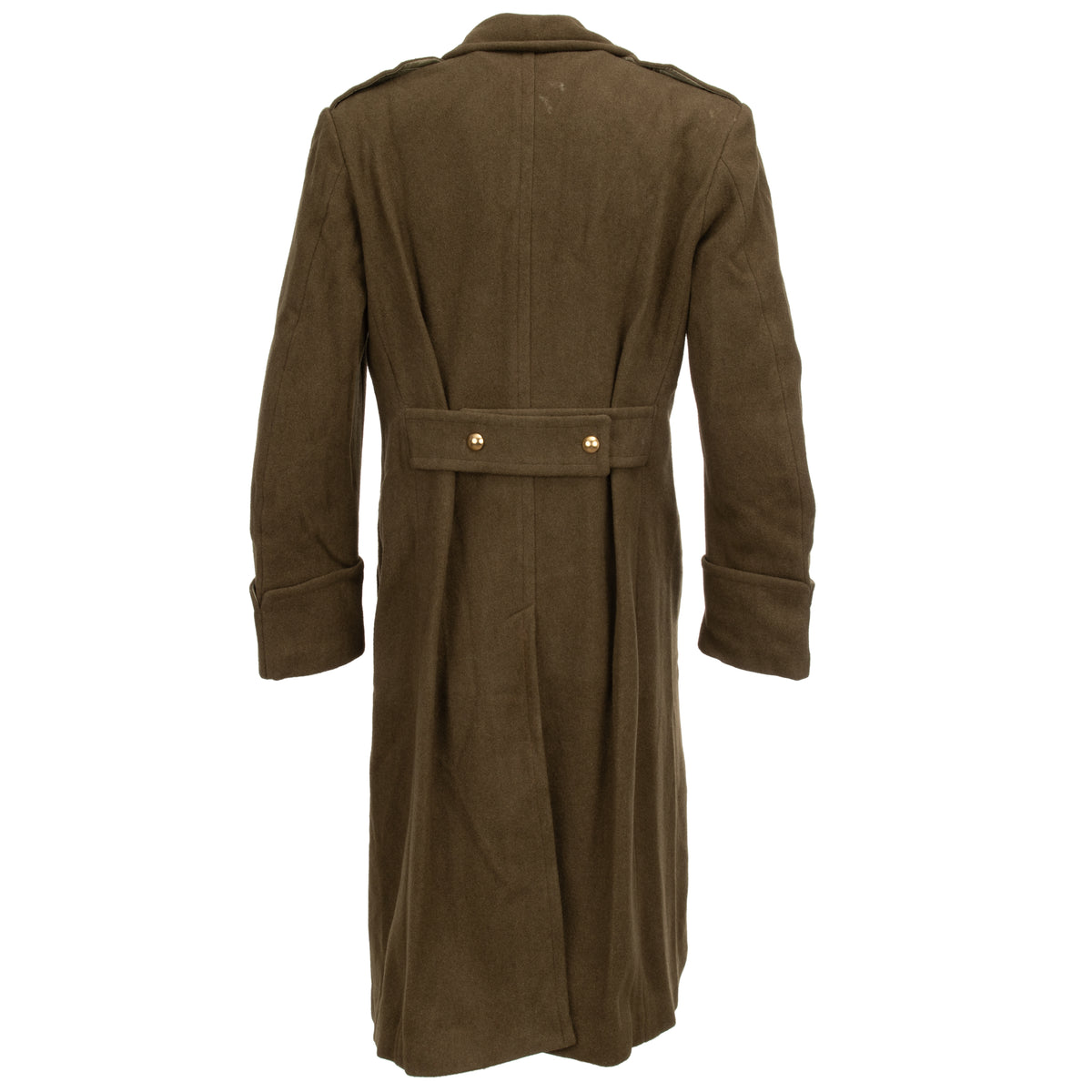 French Army Wool Overcoat