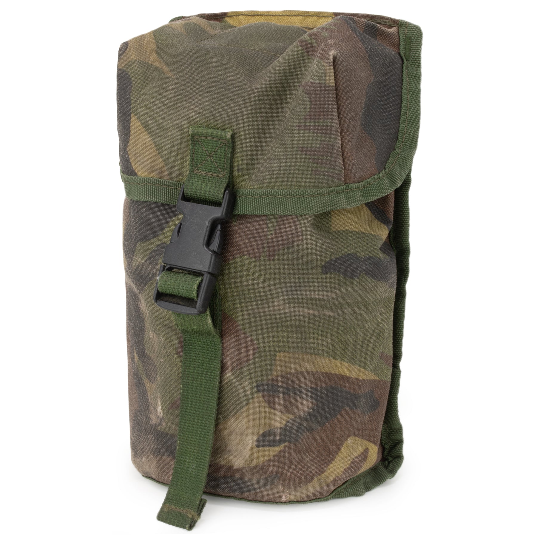 Dutch Canteen & Cup With Woodland MOLLE Cover