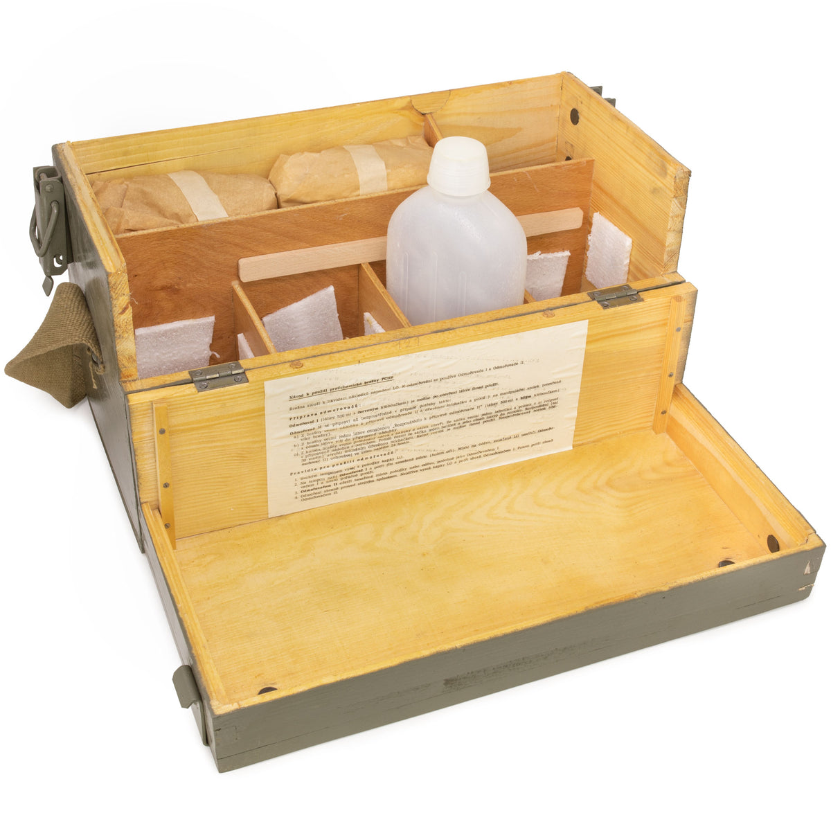 Wooden Medical Box | Czech Army Issue