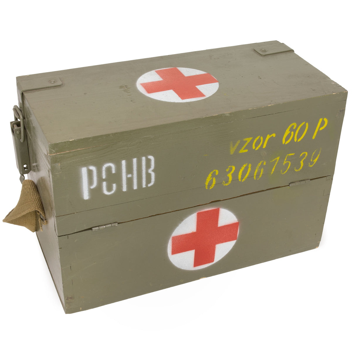Wooden Medical Box | Czech Army Issue