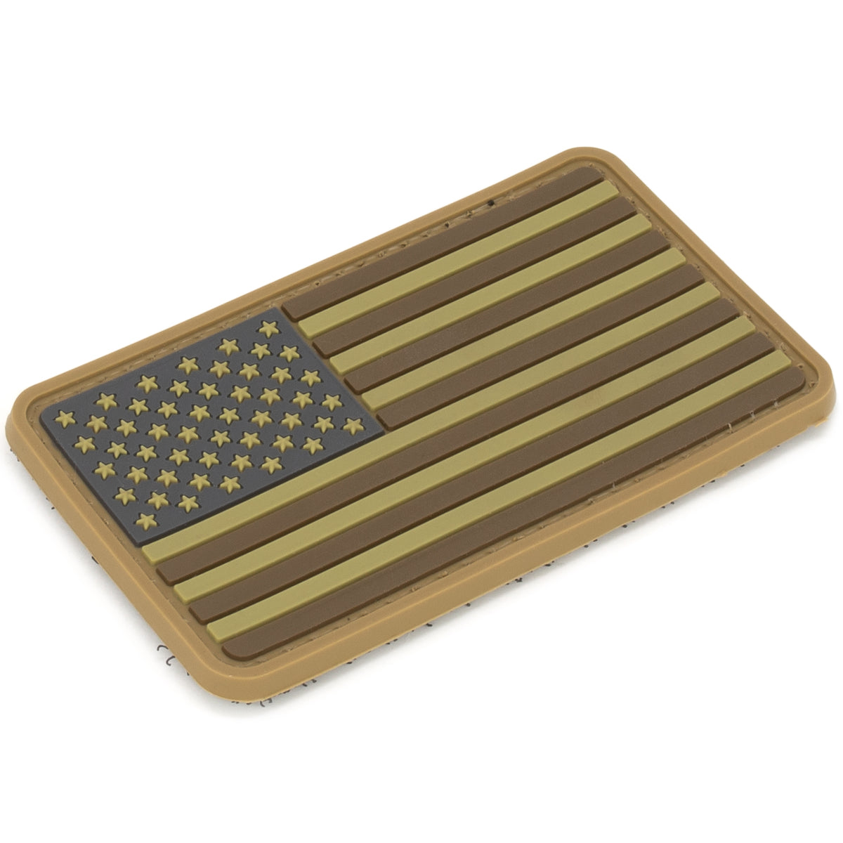 US Flag Patch Desert | Velcro, 2" x 3.25"