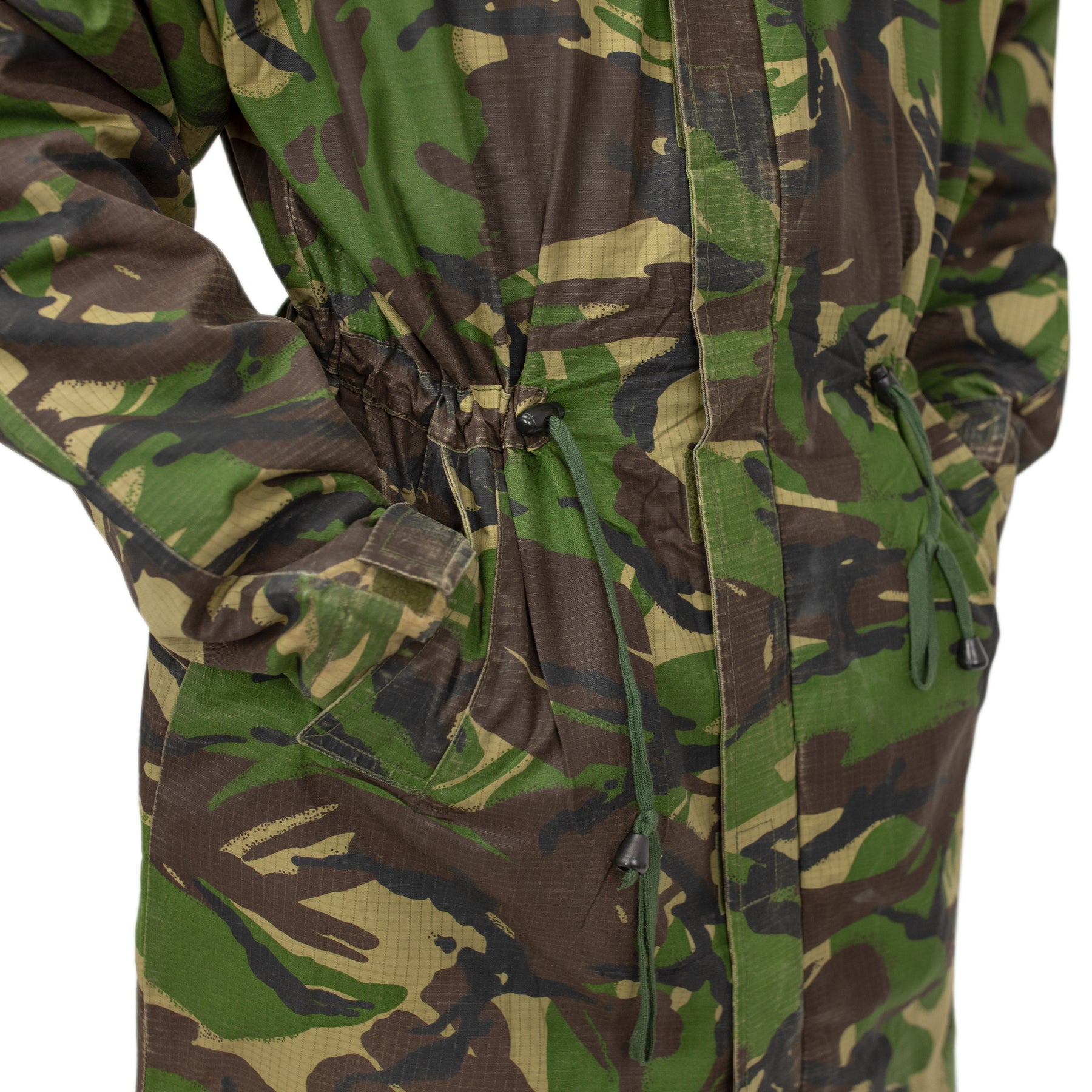Romanian Ripstop Woodland Parka | Quilted Trim
