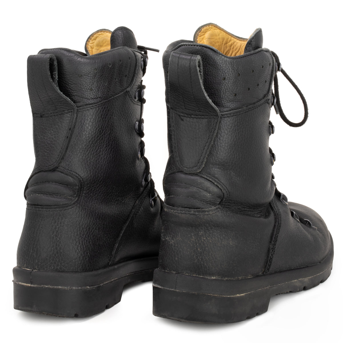 German Ranger Boots | Black Leather