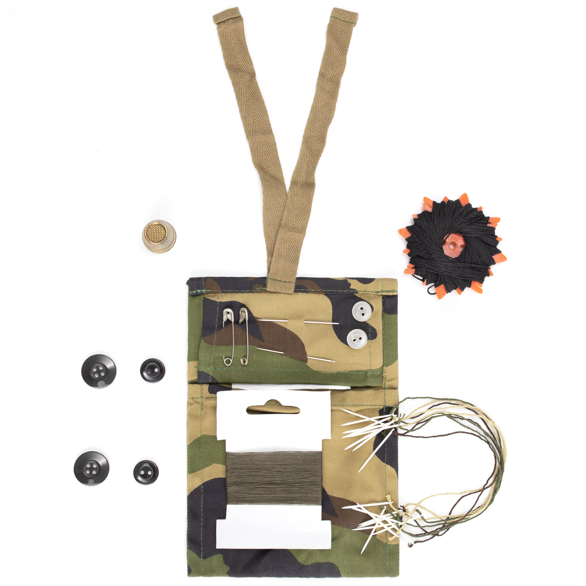 Dutch Army Field Repair Sewing Kit | Assorted Contents