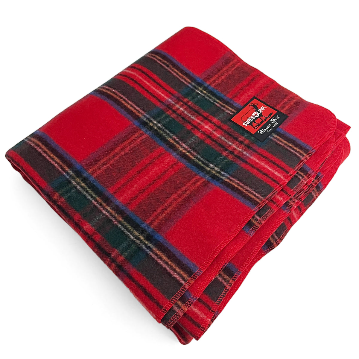 Royal Stewart Plaid | Classic Wool Blanket
