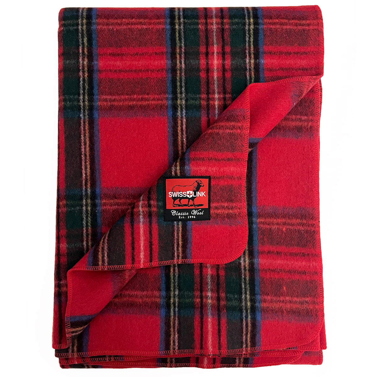 Royal Stewart Plaid | Classic Wool Blanket