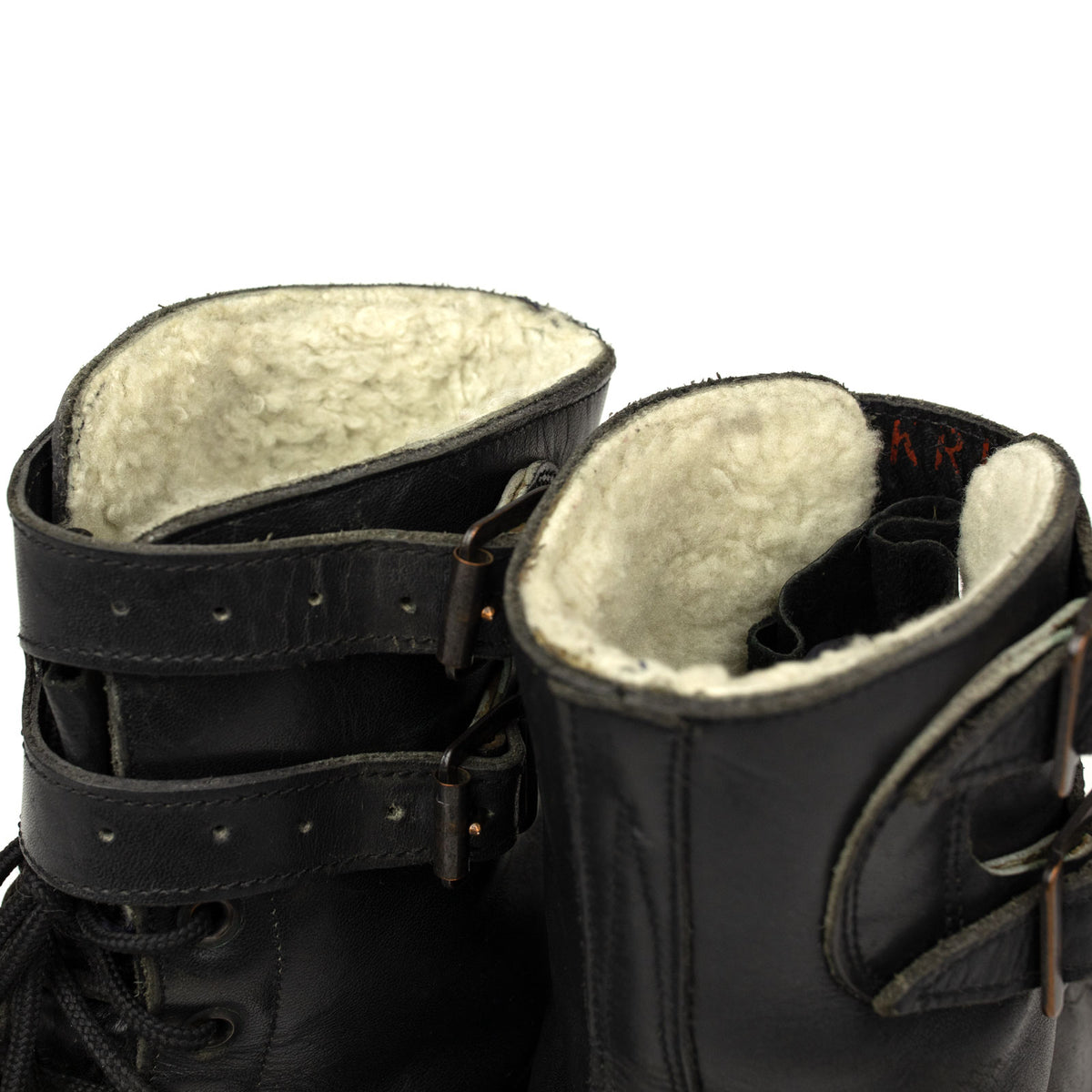 Austrian Army Winter Lined 2 Buckle Boots