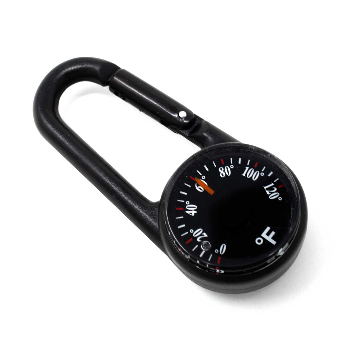 Carabiner with Compass & Thermometer 