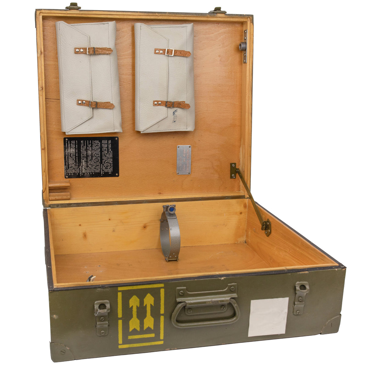 Czech Army Wooden Medical Box