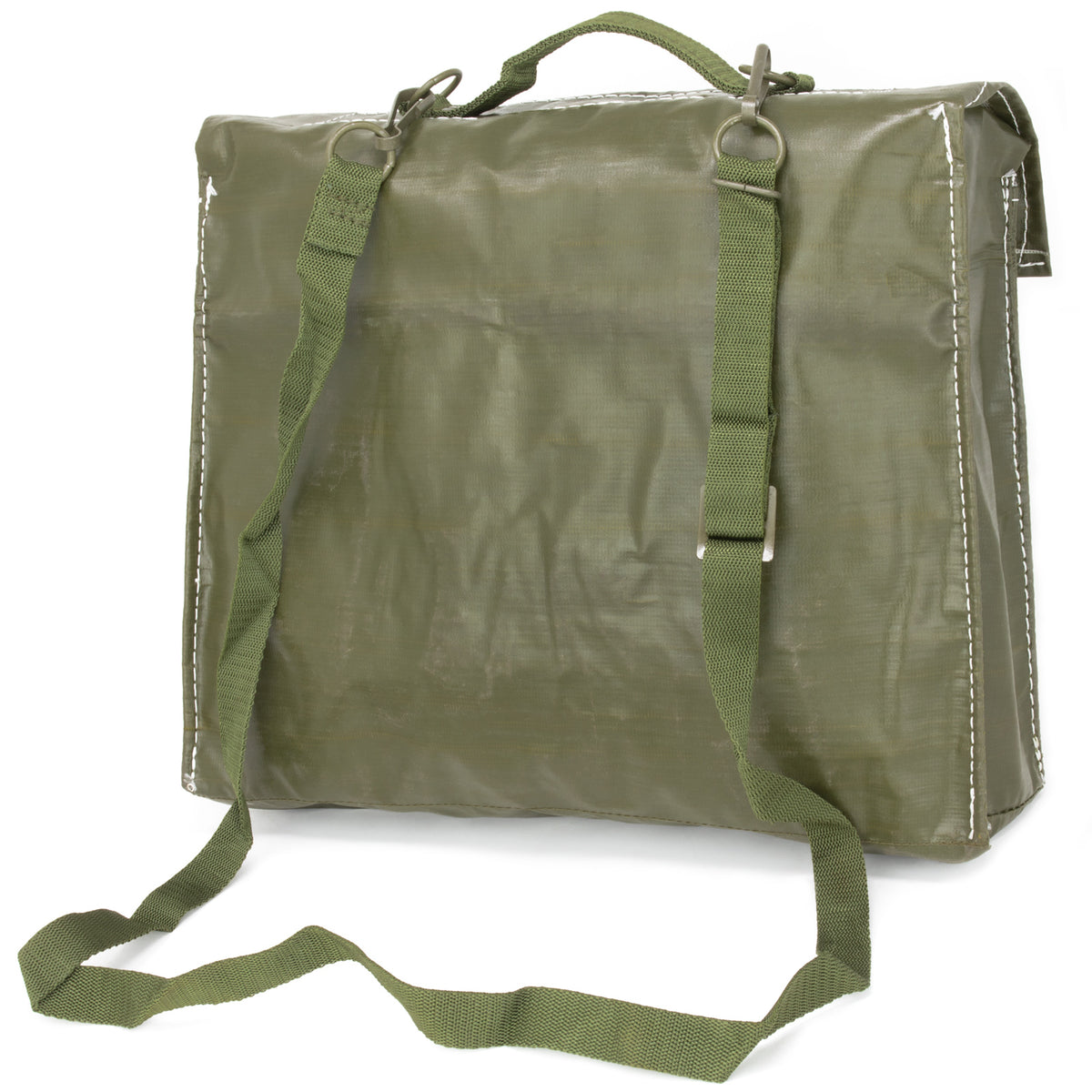 Czech Army Shoulder Bag | Rubberized Vinyl