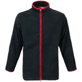 British Fleece Jacket With Red Trim