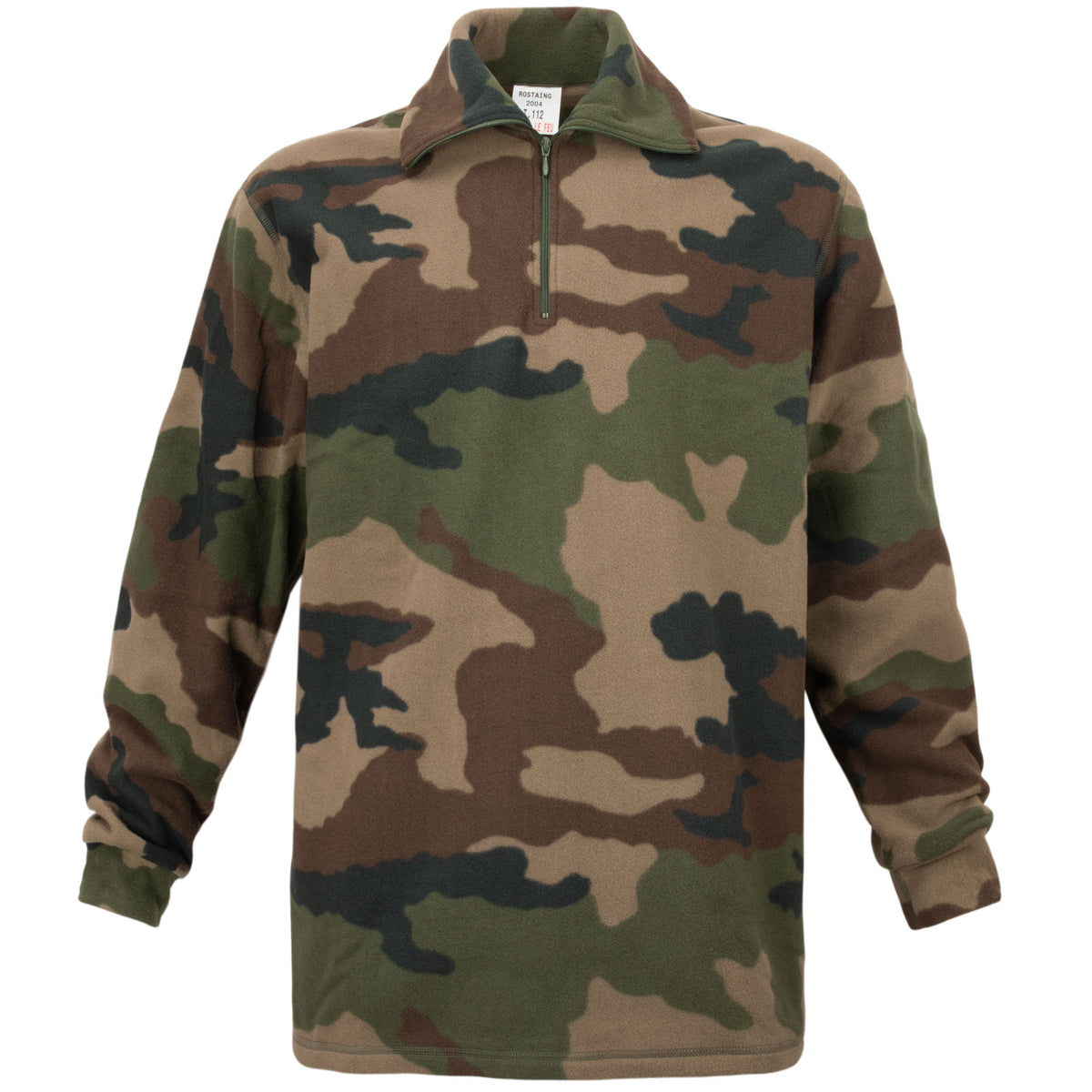 French Army Woodland Fleece Jacket
