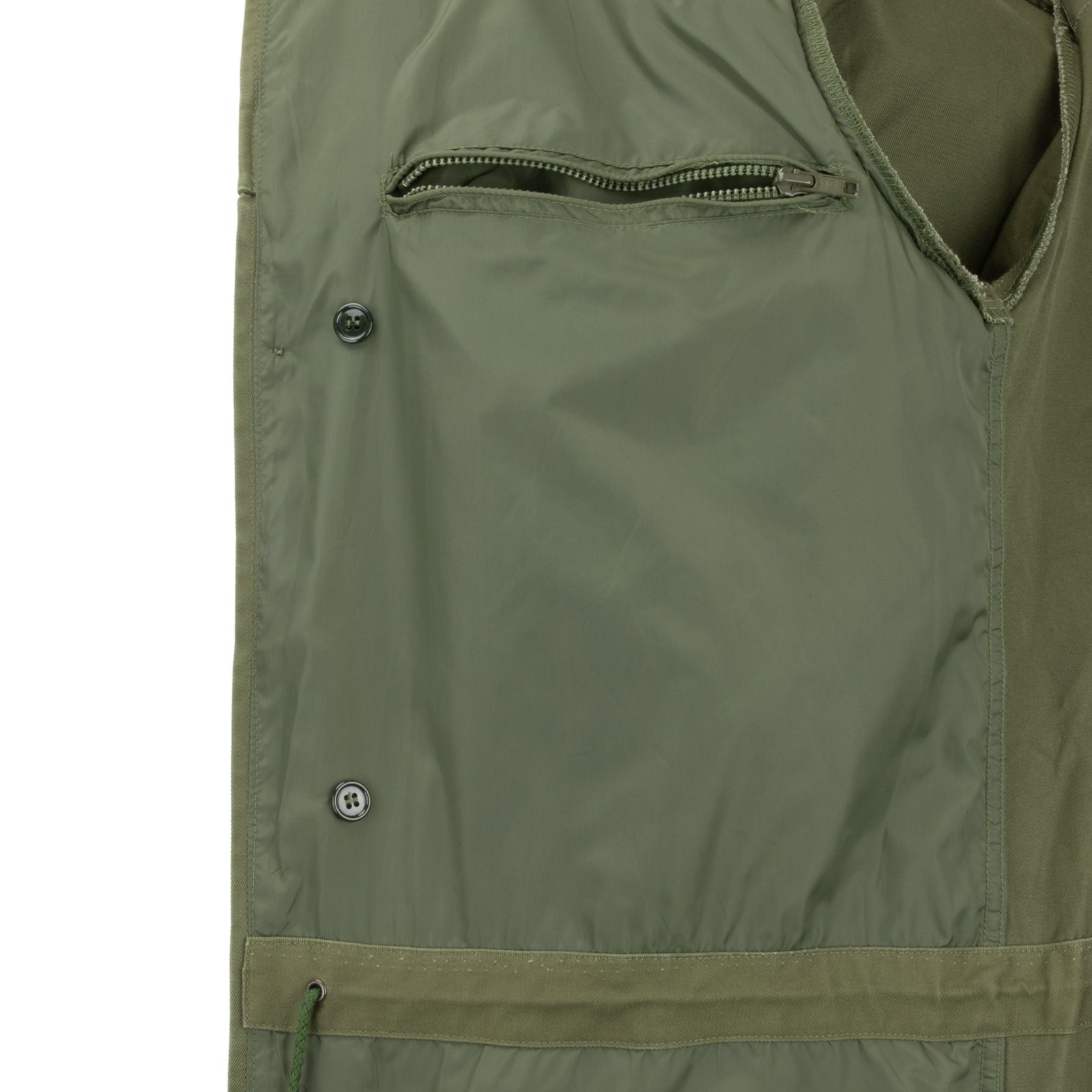 Italian OD Parka With Liner