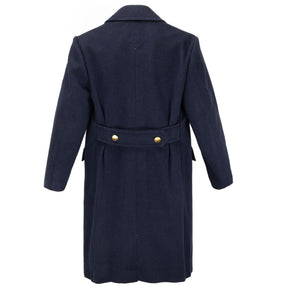 Wool Italian Navy Pea Coat