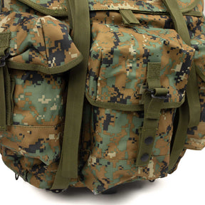 New Alice Pack | MARPAT style Multi-Cam Digital Camo, Metal Frame Large Pouches