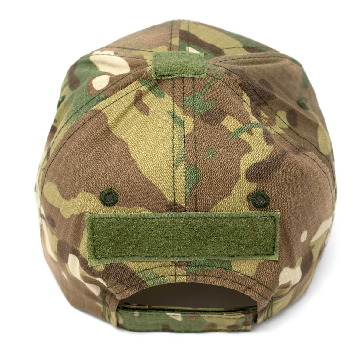 Adjustable Multi-Cam Tactical Rip-Stop Hat Back