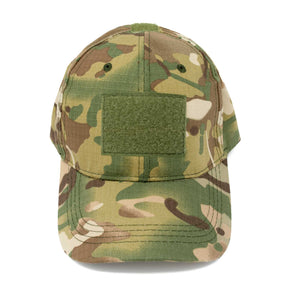 Adjustable Multi-Cam Tactical Rip-Stop Hat Front