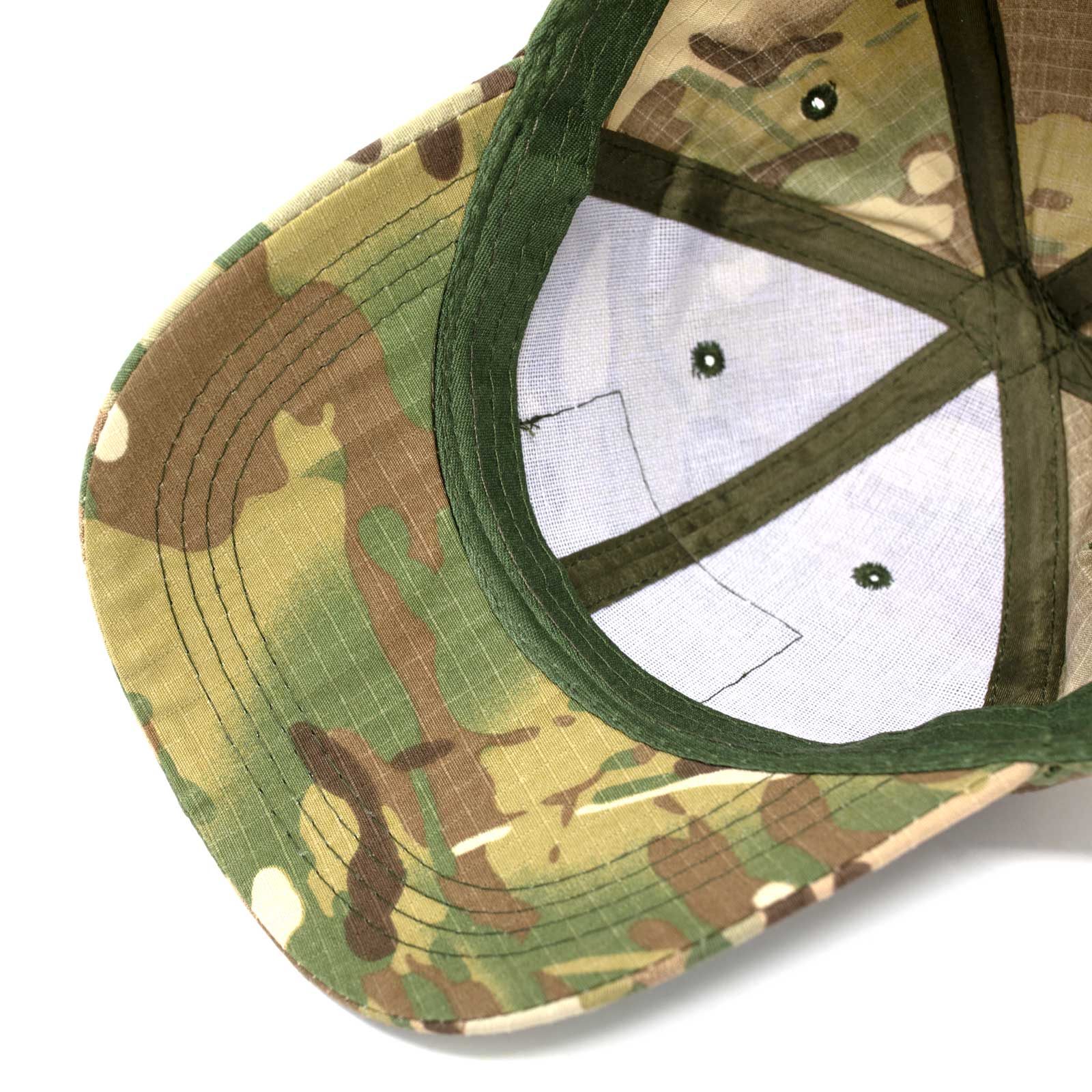 Adjustable Multi-Cam Tactical Rip-Stop Hat Bill
