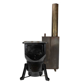 Wood Burning Czech Army Cast Iron Stove