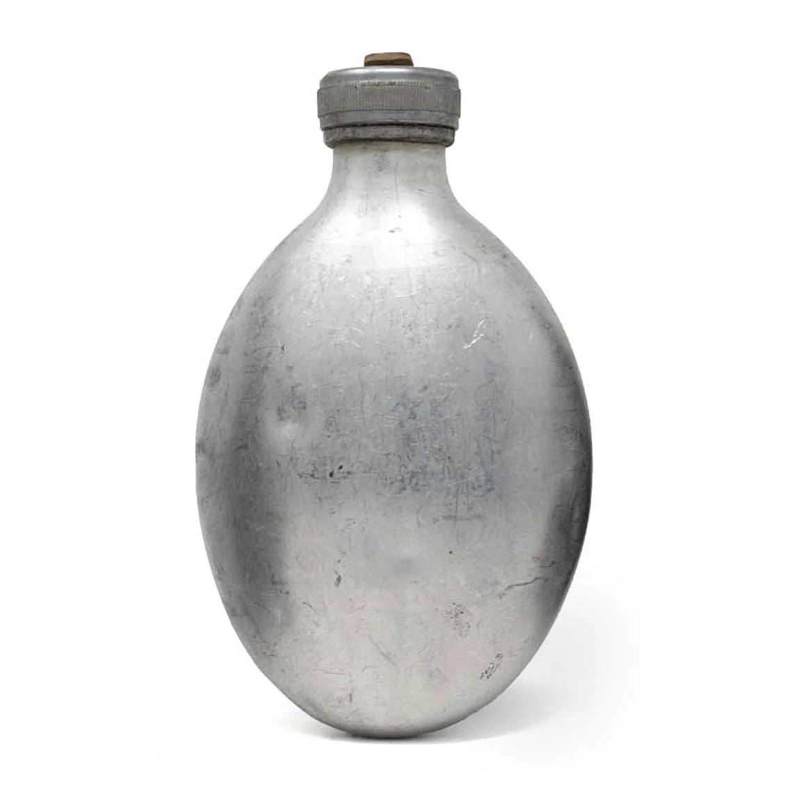 Swedish Army Issue Aluminum Canteen Without Cover