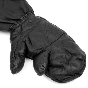 Swiss Cold Weather Trigger Mittens | Insulated Leather Gloves