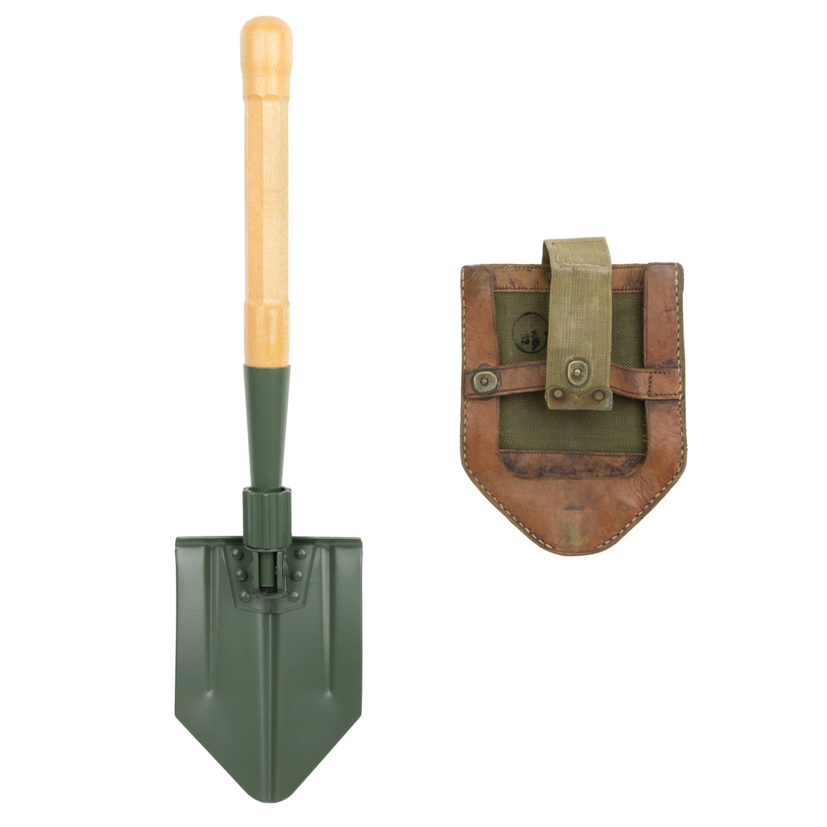 Swiss Folding Shovel Reproduction | Original Cover