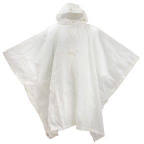 White Swiss Snow Poncho