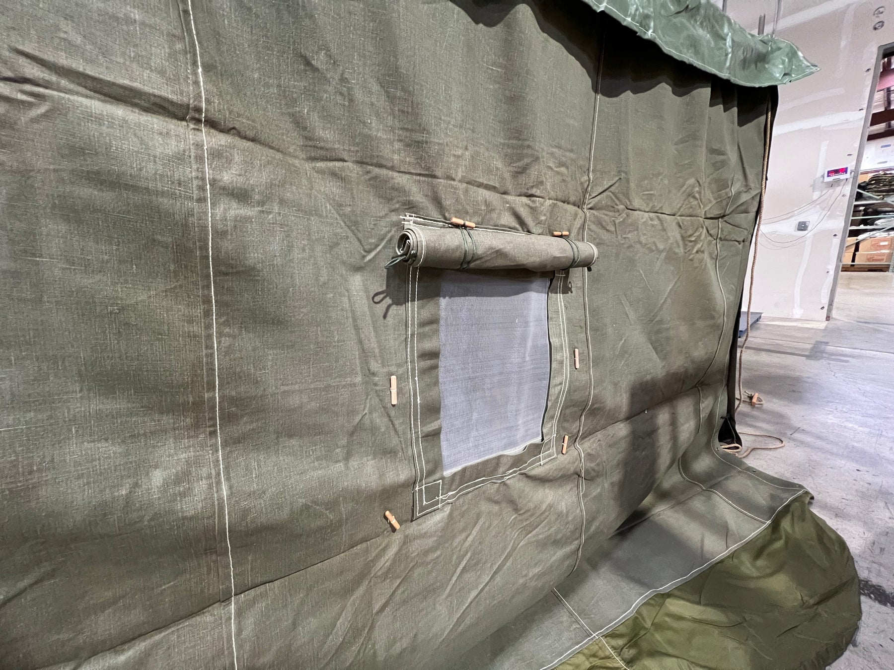 Czech Military Tent for PK26 w Steel Frame and Plexiglass Windows